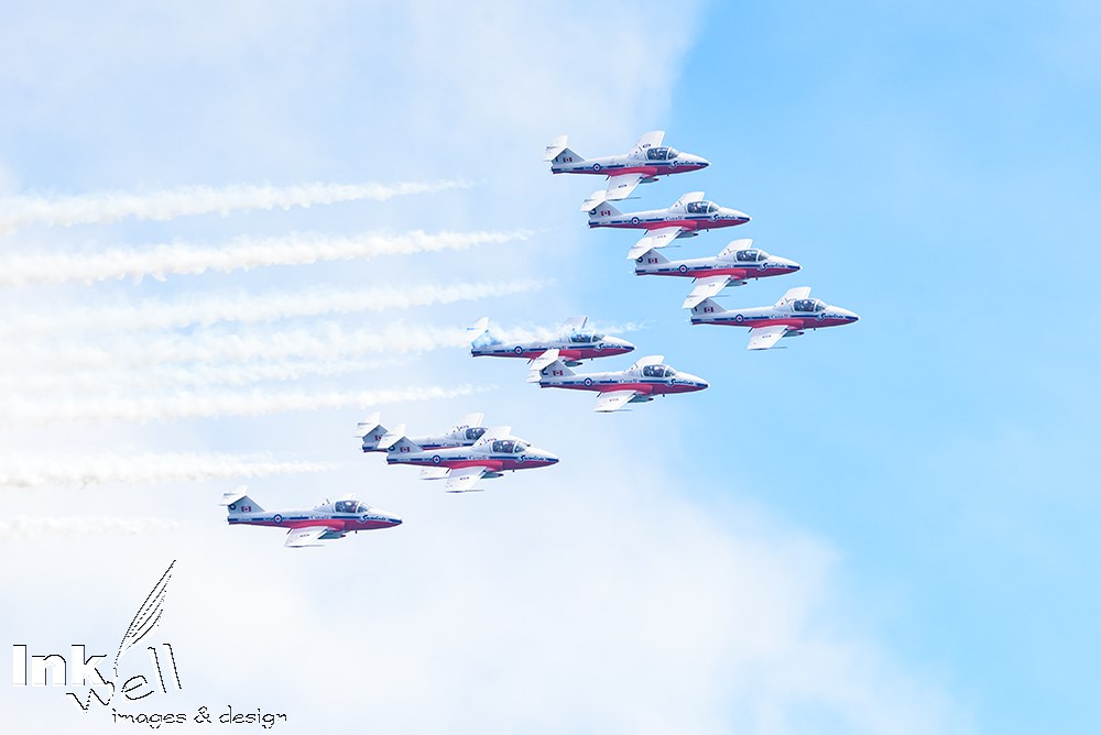 Art prints-aircraft, Snow Birds, Tutors (CT114)