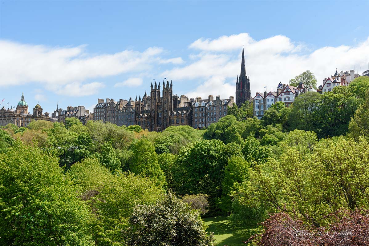 Art prints-landscapes, Old Town Edinburgh
