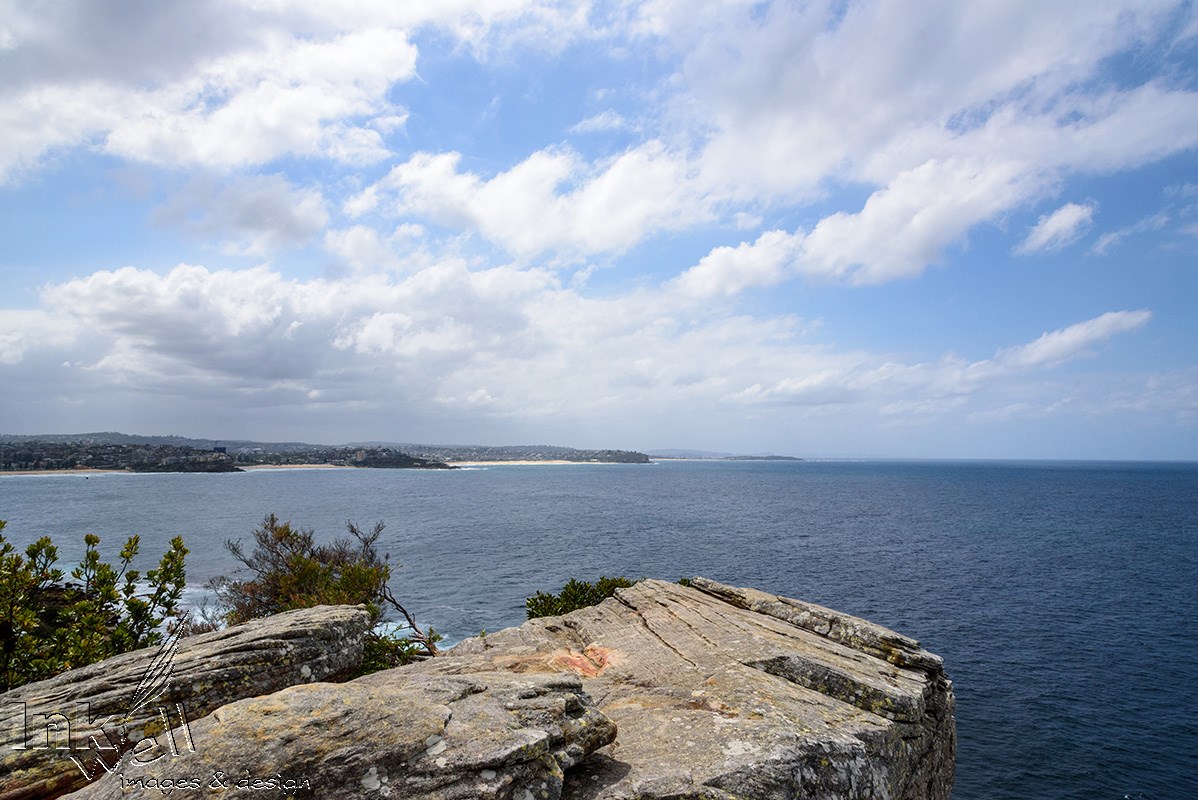 Art prints-landscape, Looking At Manly Beach Australia