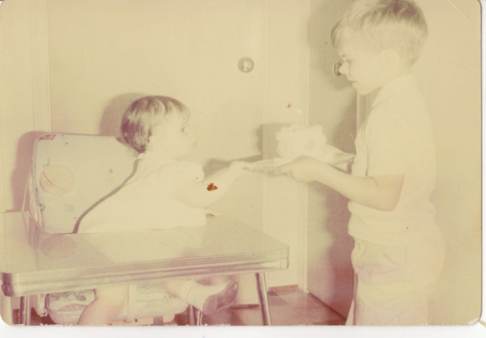 first birthday, before restoration