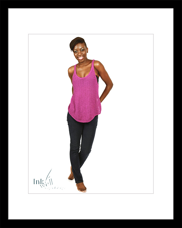 Portrait of a woman standing