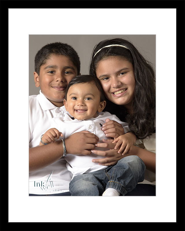 Portrait of 3 children