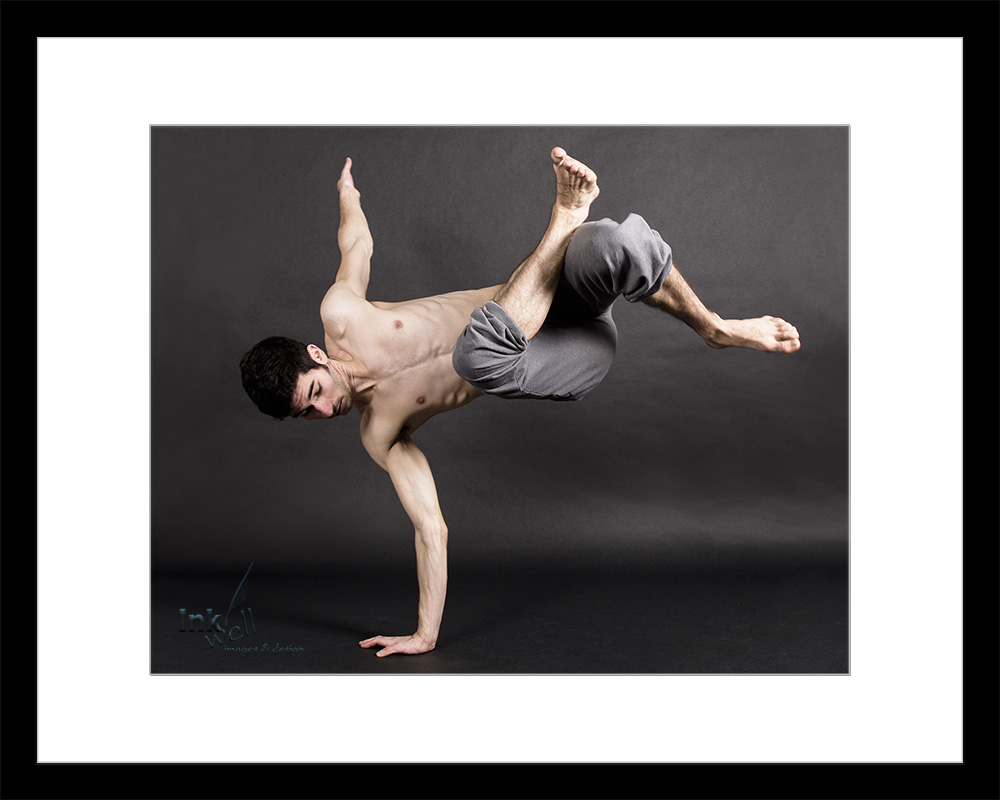 Portrait Image, black background