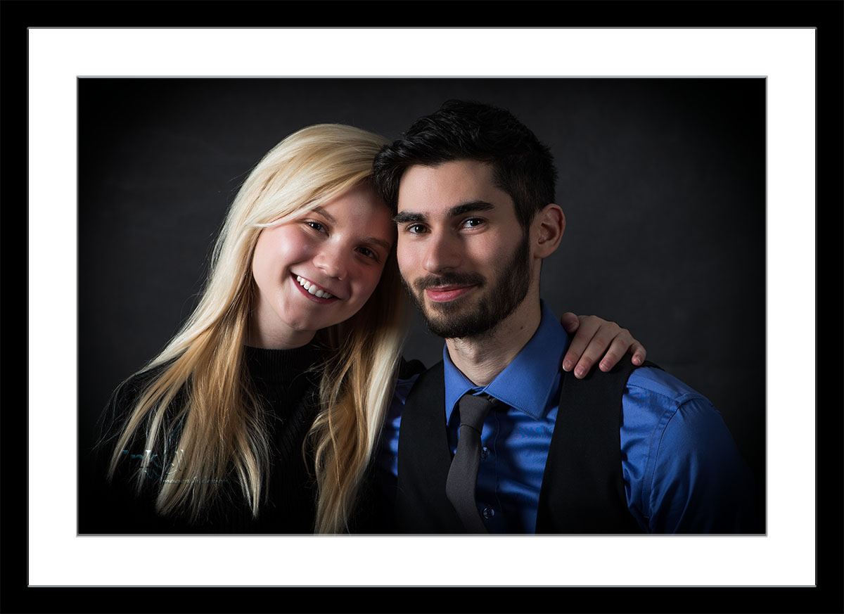 Portrait of a young couple